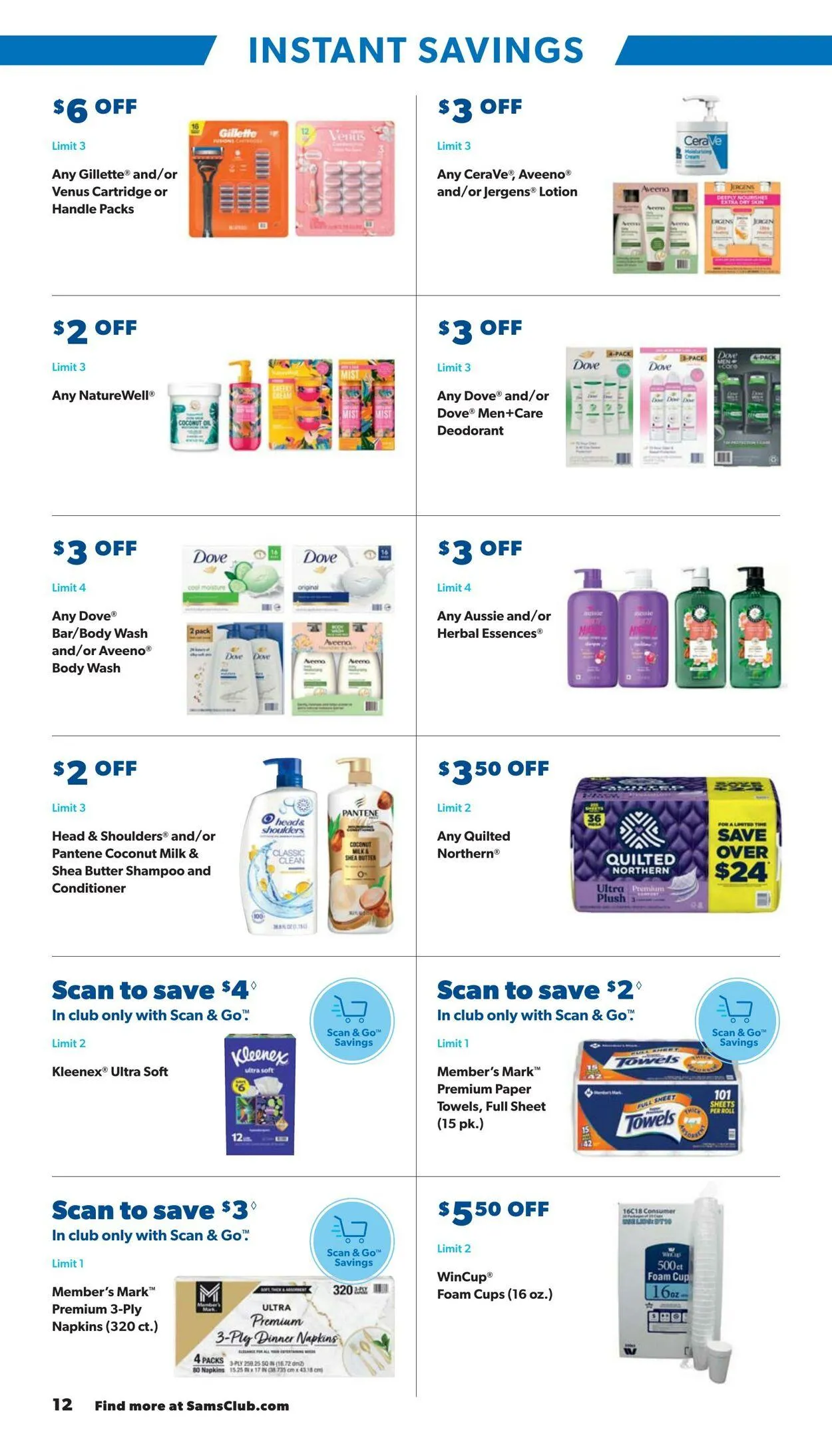 Weekly ad Sam's Club Current weekly ad from August 28 to September 22 2024 - Page 12