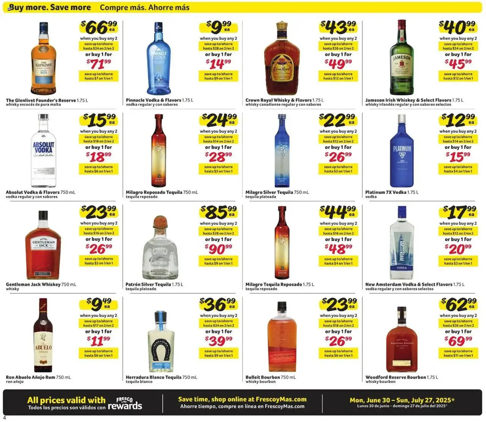 Weekly ad Fresco y Más Weekly Ad from June 30 to July 28 2025 - Page 4