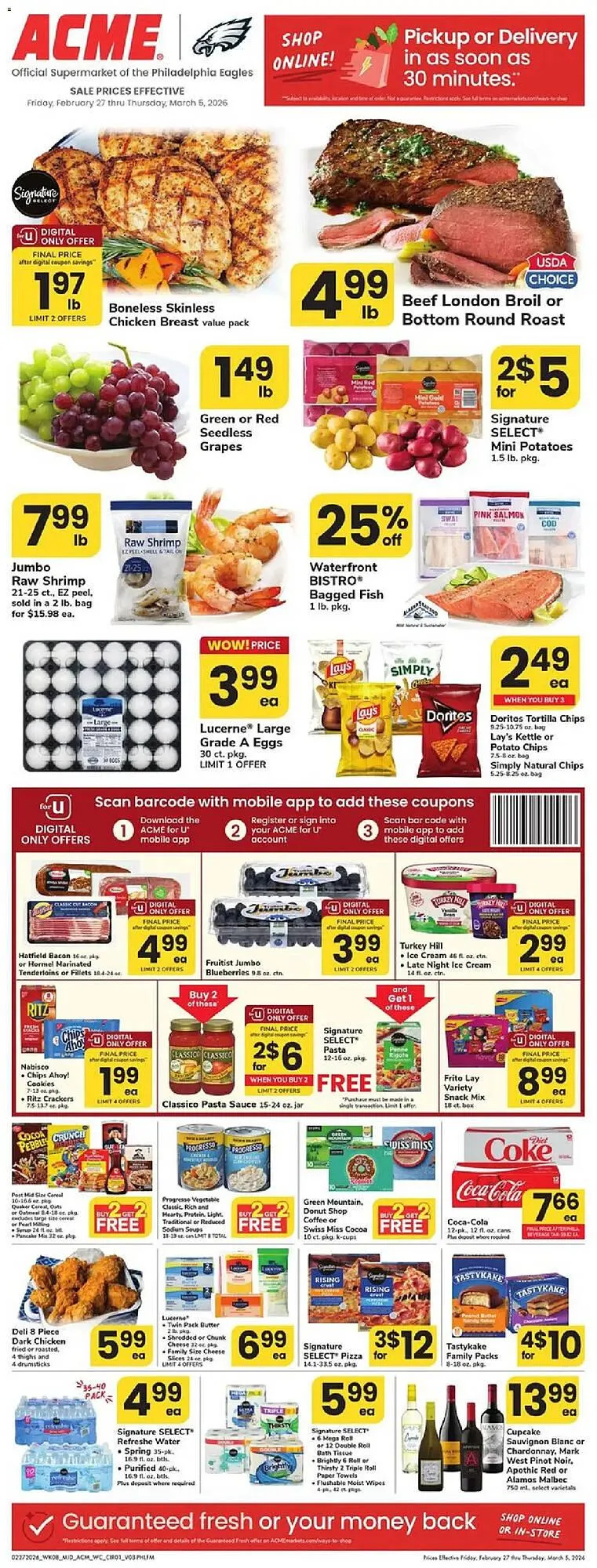 Weekly ad ACME weekly ad from February 27 to March 6 2026 - Page 1