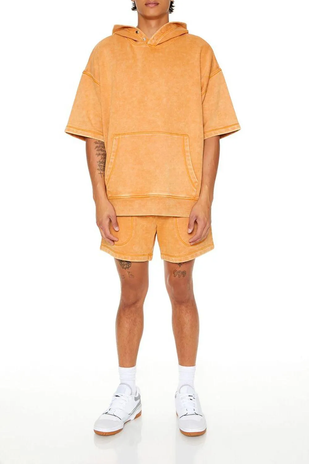 Washed French Terry Shorts