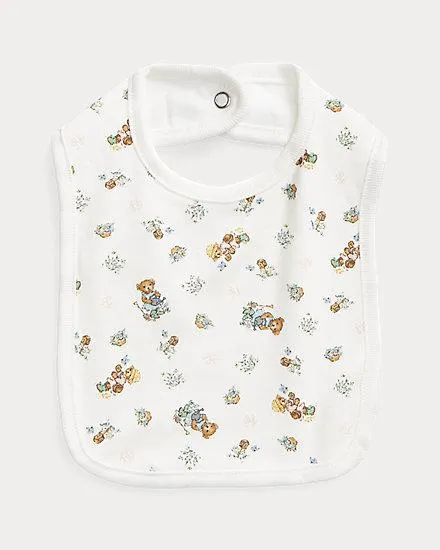 Polo Bear Cotton Interlock Bib