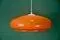 Orange Plastic Lamp, 1970s