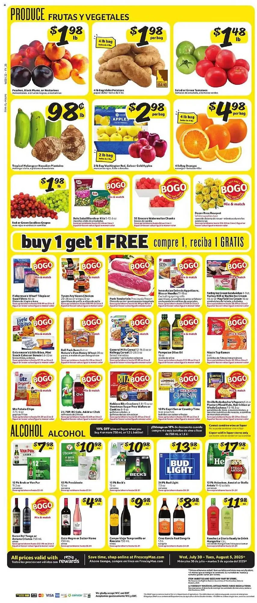 Weekly ad Fresco y Más Weekly Ad from July 30 to August 5 2025 - Page 4