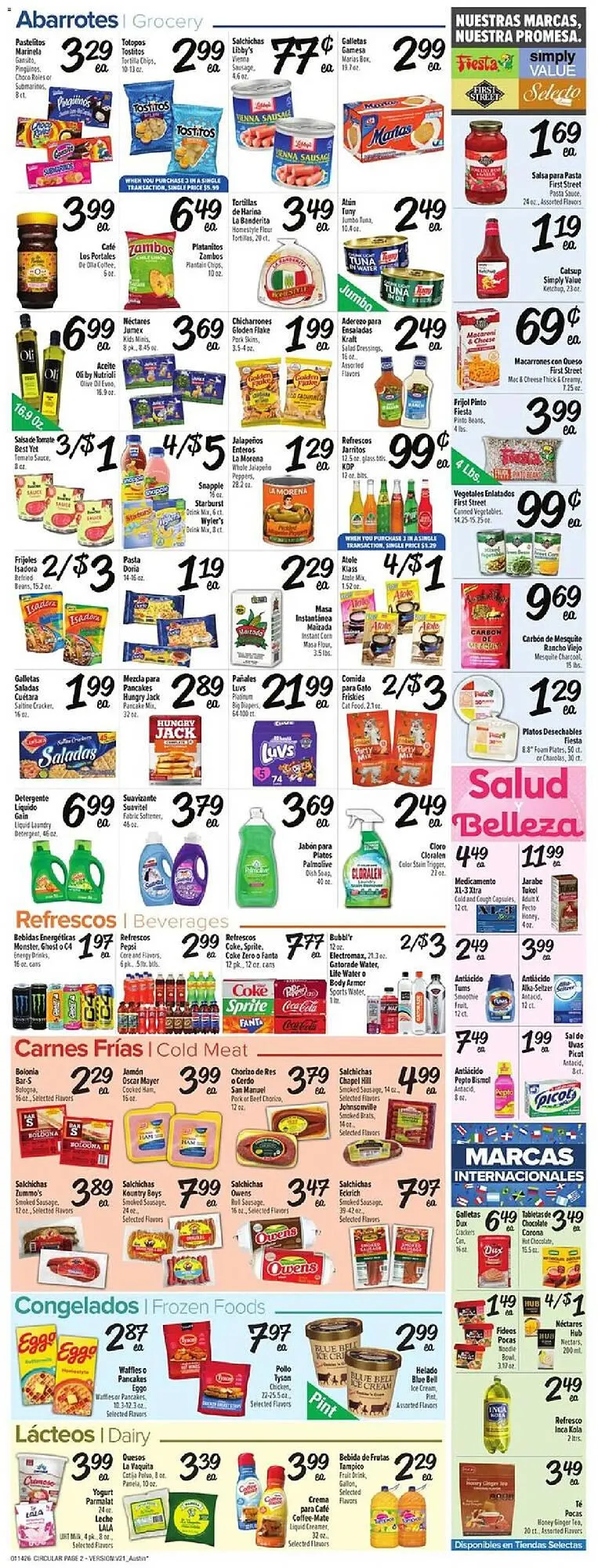 Weekly ad Fiesta Mart weekly ad from January 14 to January 20 2026 - Page 2