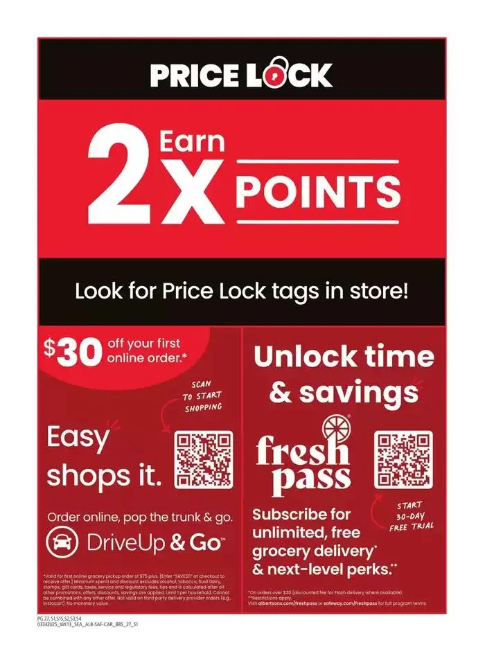 Weekly ad Albertsons - Seattle - BBS from March 24 to April 20 2025 - Page 27