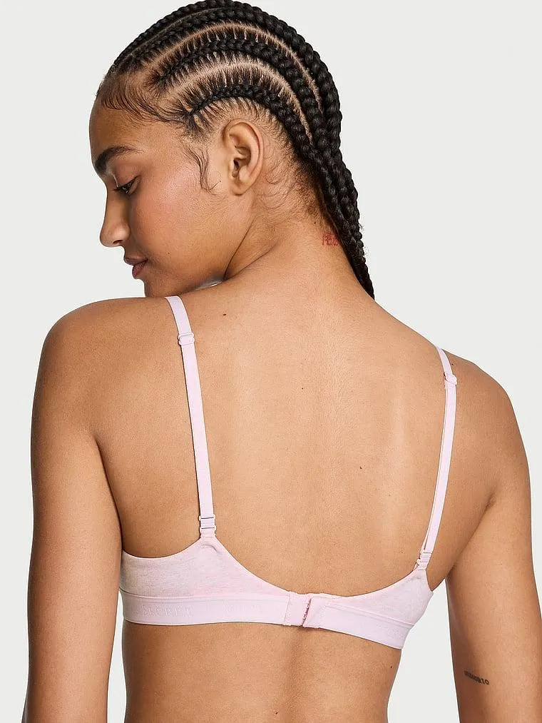 Lightly Lined Full-Coverage Cotton Bra