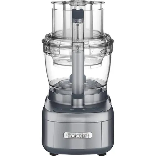 Cuisinart Elemental 13 Cup Food Processor with Dicing, Gunmetal - FP-13DGM - Open Box