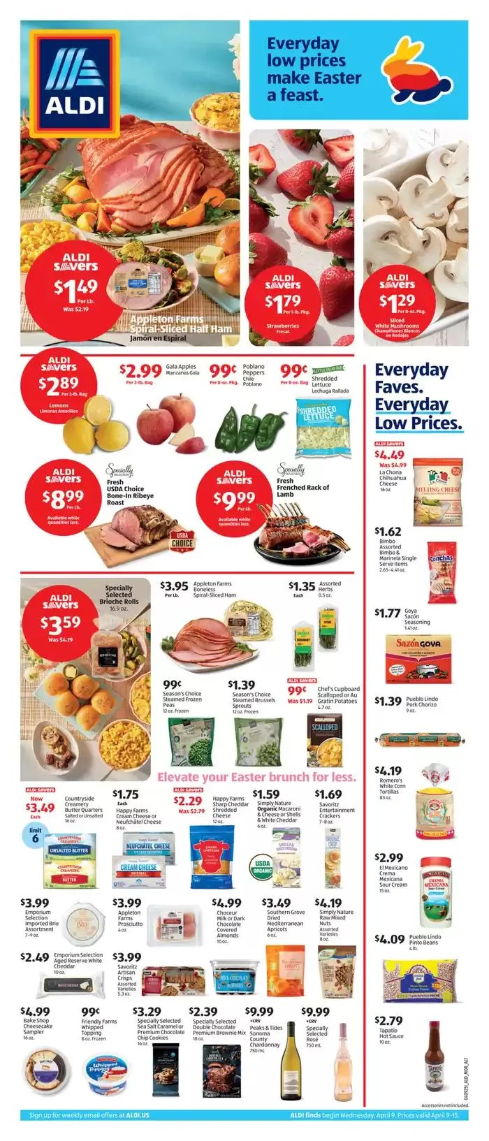 Weekly ad Discounts and promotions from April 9 to April 15 2025 - Page 1