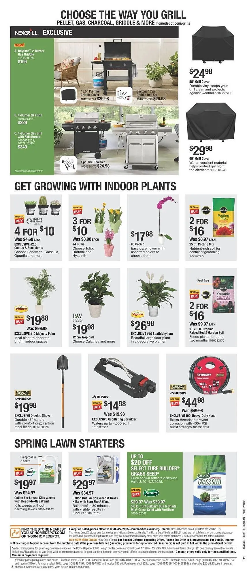 Weekly ad The Home Depot Weekly Ad from March 20 to April 3 2025 - Page 2
