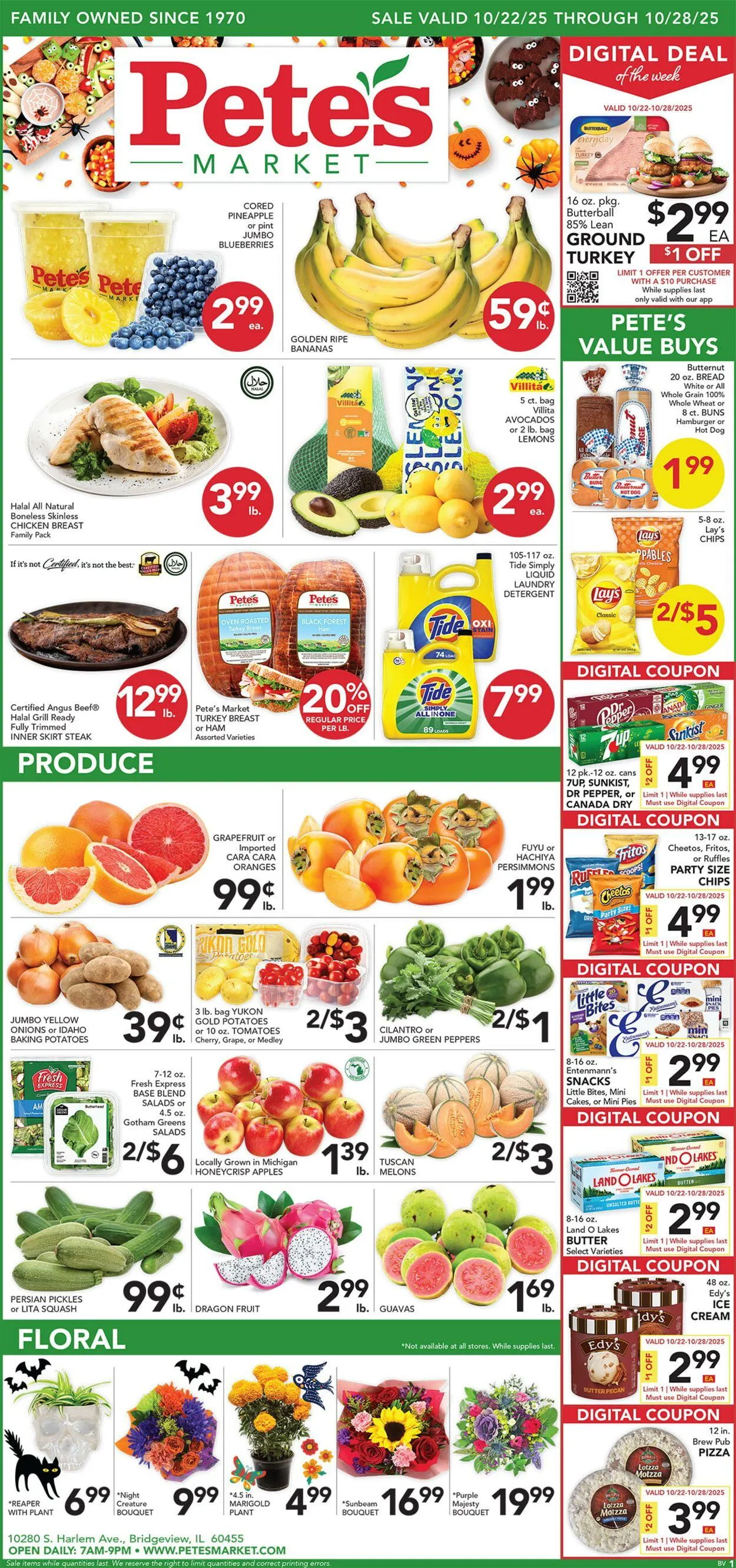 Weekly ad Pete's Fresh Market from October 15 to October 21 2025 - Page 1