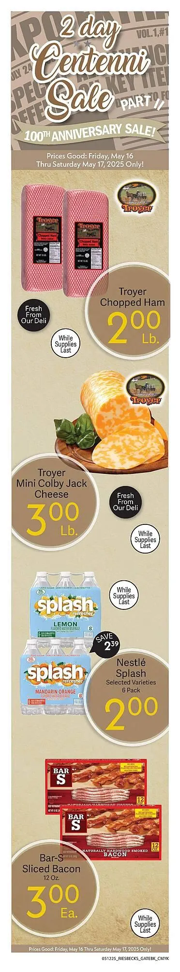 Weekly ad Riesbeck Weekly Ad from May 16 to May 17 2025 - Page 2