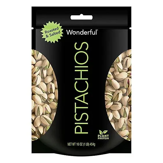Wonderful Pistachios Roasted & Salted Pistachios - 16 Oz
