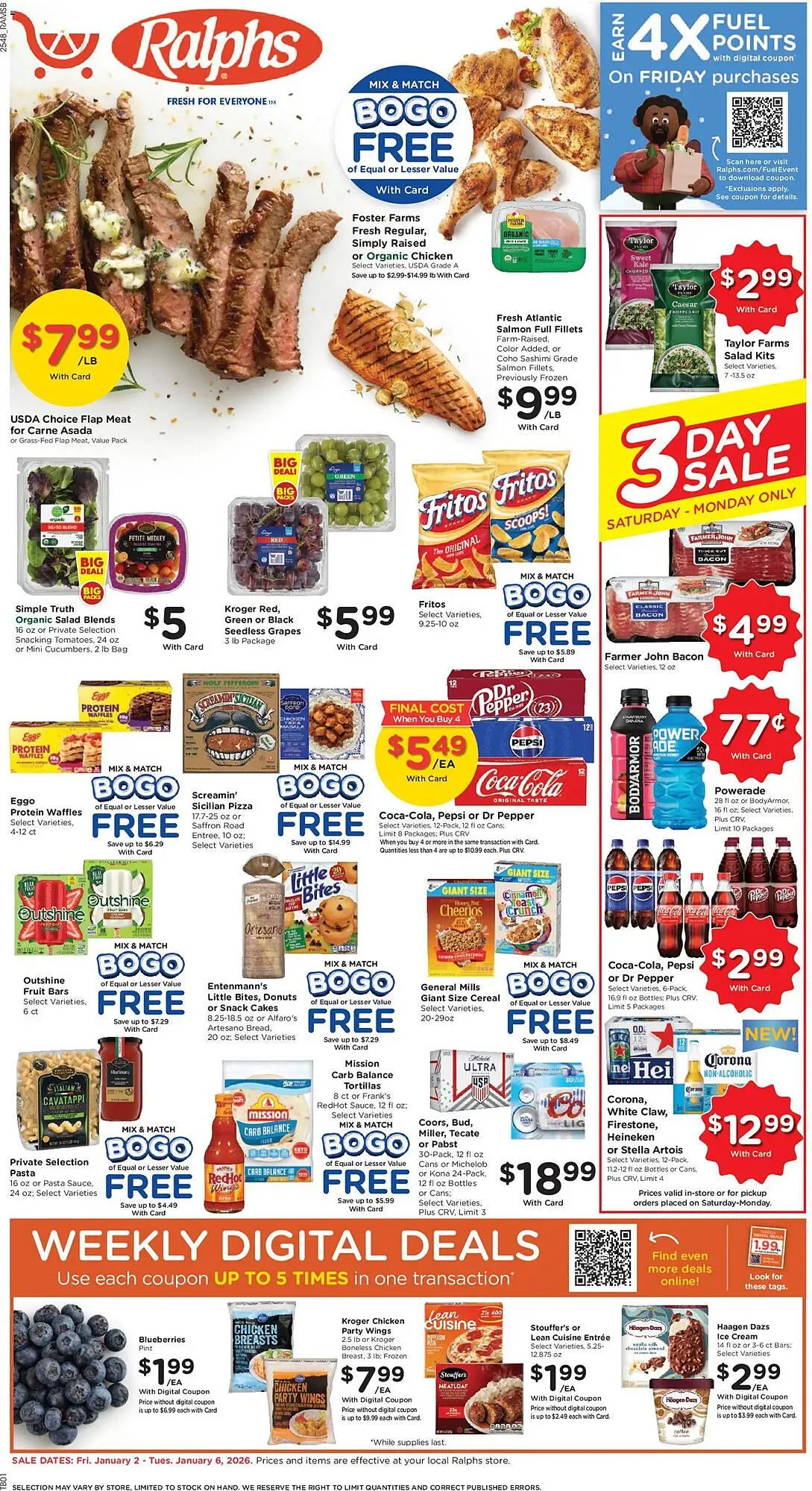 Weekly ad Ralphs weekly ad from January 2 to January 6 2026 - Page 1
