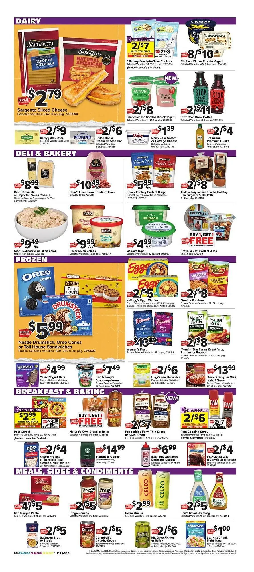 Weekly ad Giant Food Weekly Ad from August 29 to September 4 2025 - Page 9