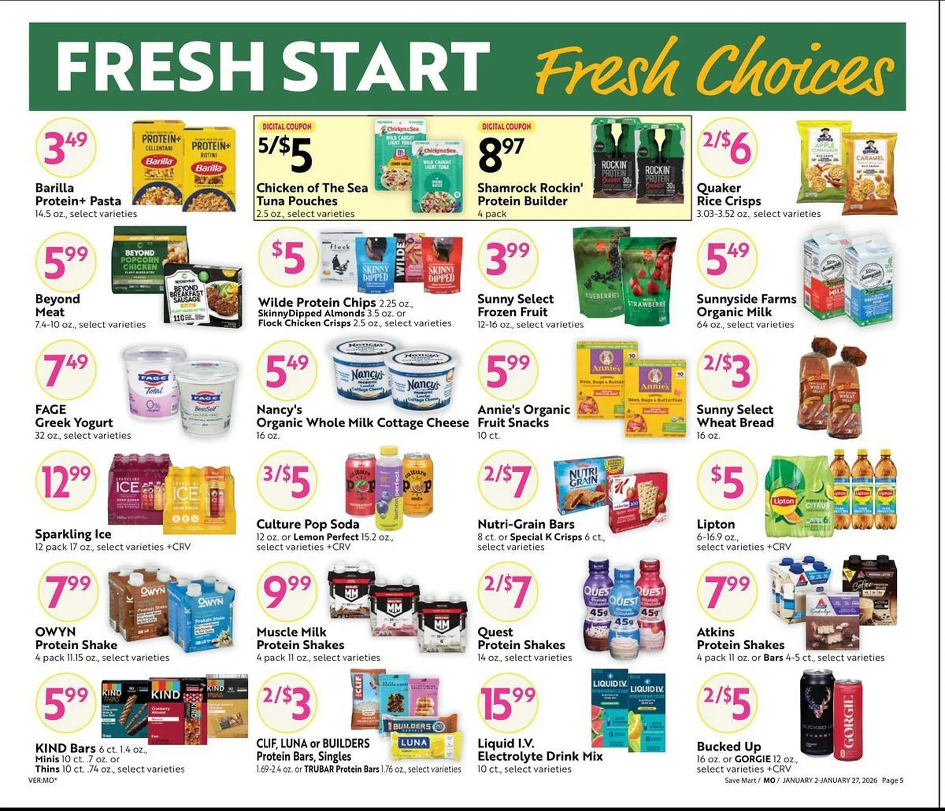 Weekly ad Save Mart weekly ad from January 2 to January 27 2026 - Page 5