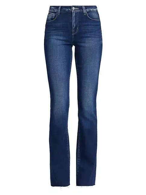 Ruth High-Rise Straight-Leg Jeans