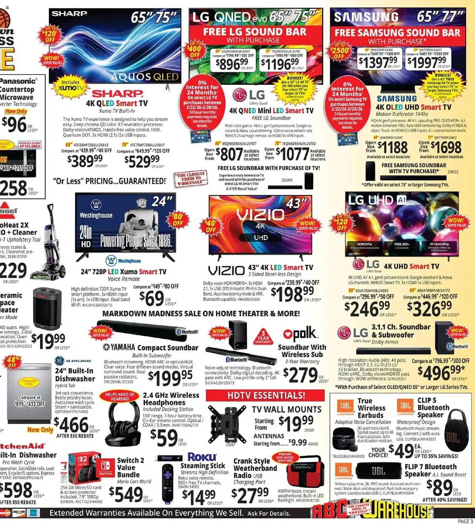 Weekly ad ABC Warehouse weekly ad from February 22 to March 1 2026 - Page 3