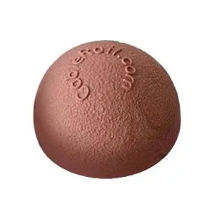 7073-CS End Cap, Polyethylene, Brown