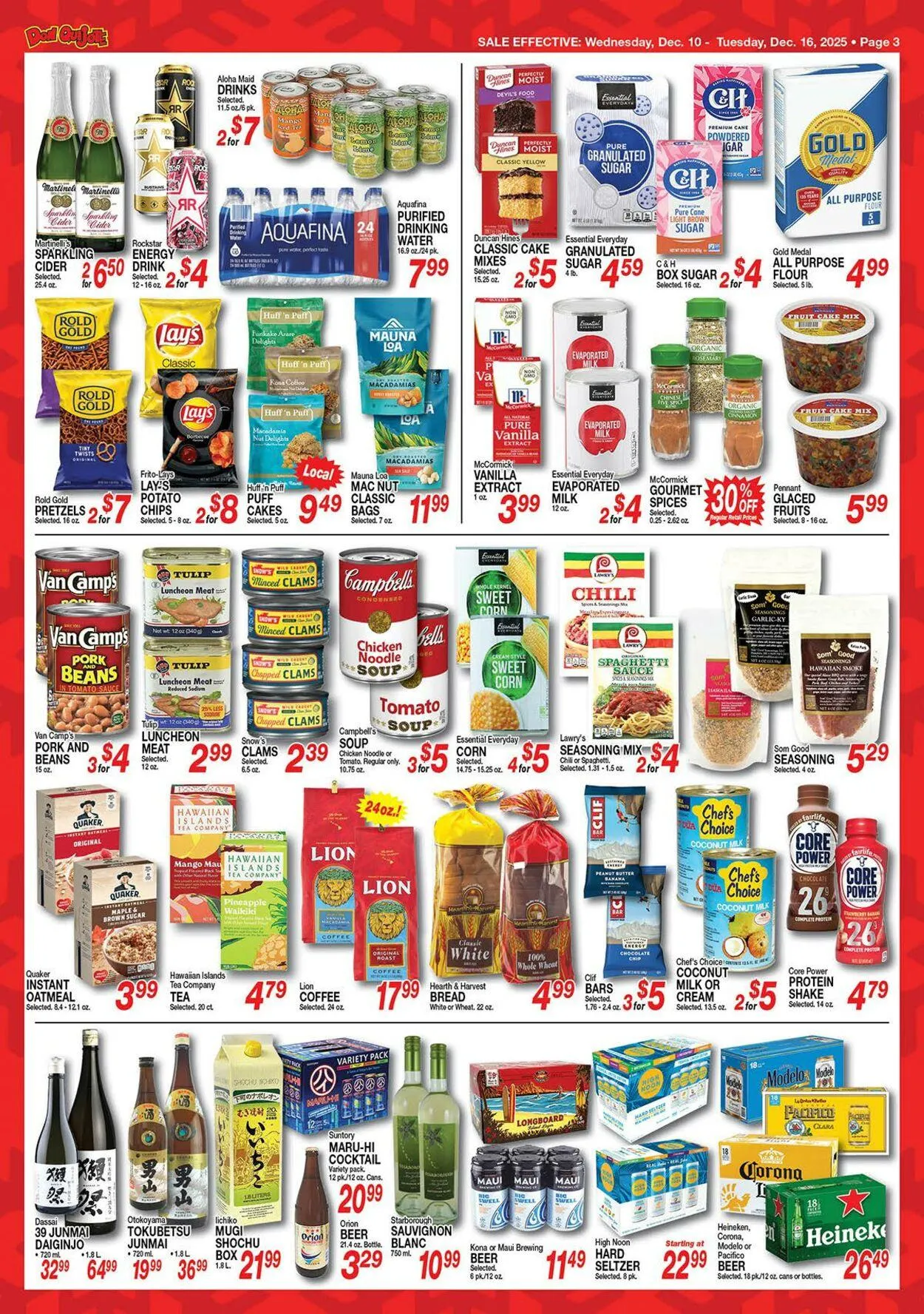 Weekly ad Don Quijote Hawaii from December 10 to December 16 2025 - Page 3