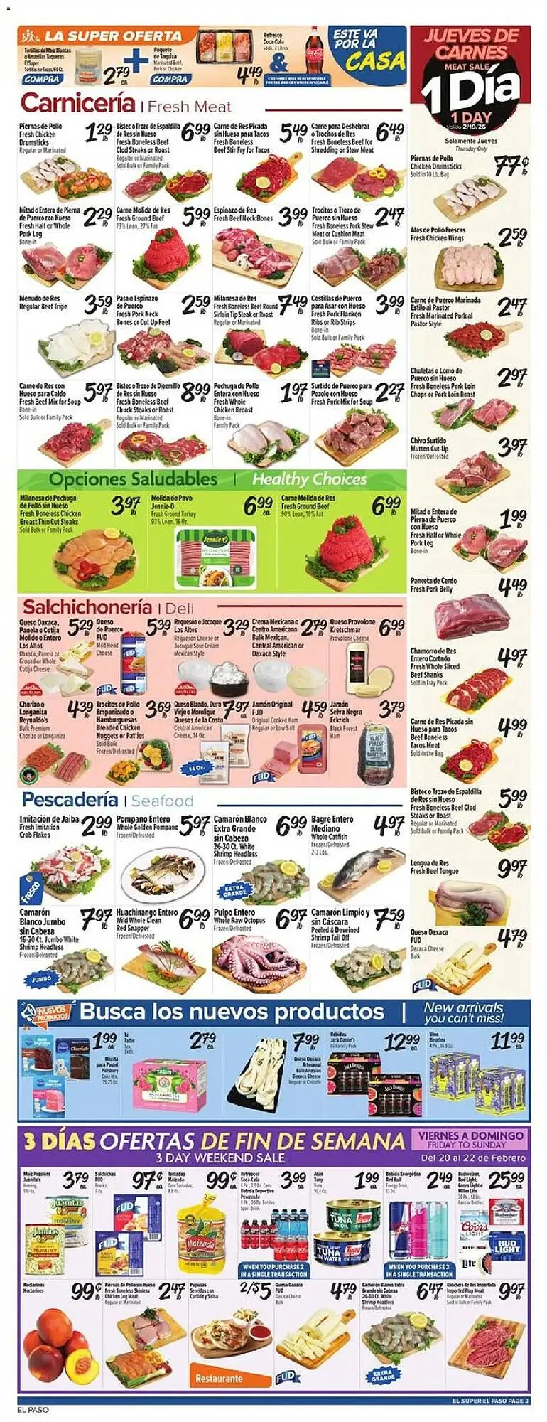 Weekly ad El Super weekly ad from February 18 to February 25 2026 - Page 3
