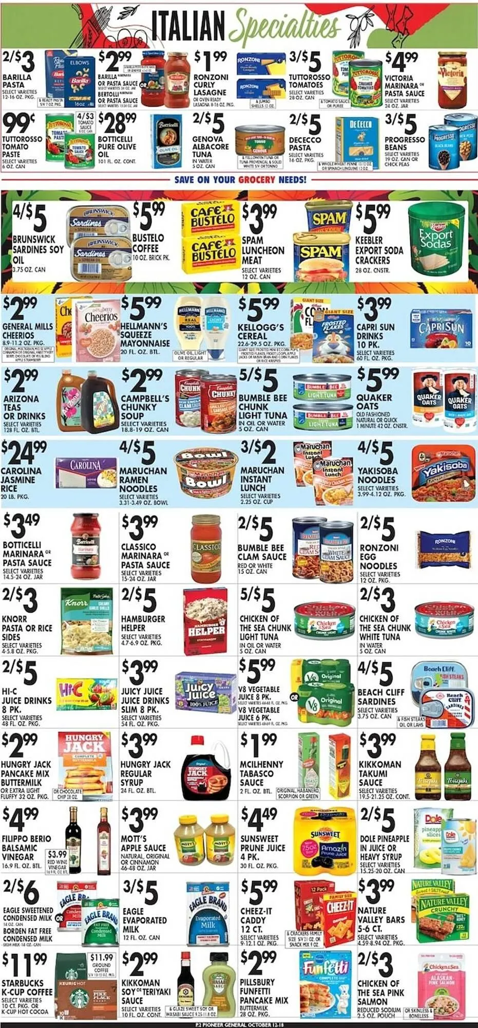 Weekly ad Pioneer Supermarkets weekly ad from October 12 to October 16 2025 - Page 2