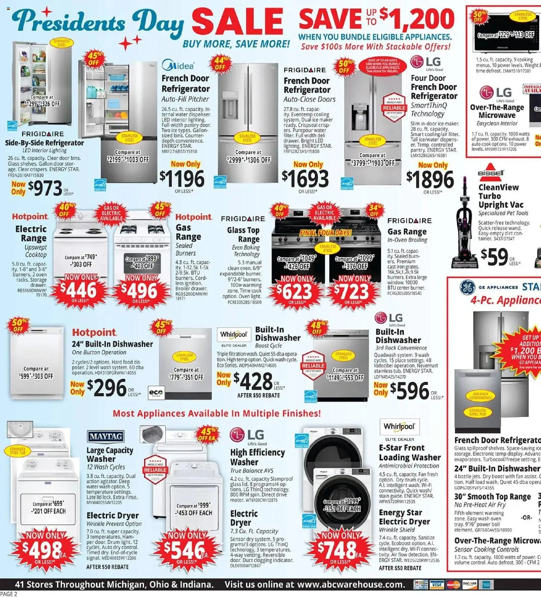 Weekly ad ABC Warehouse weekly ad from February 2 to February 7 2026 - Page 2