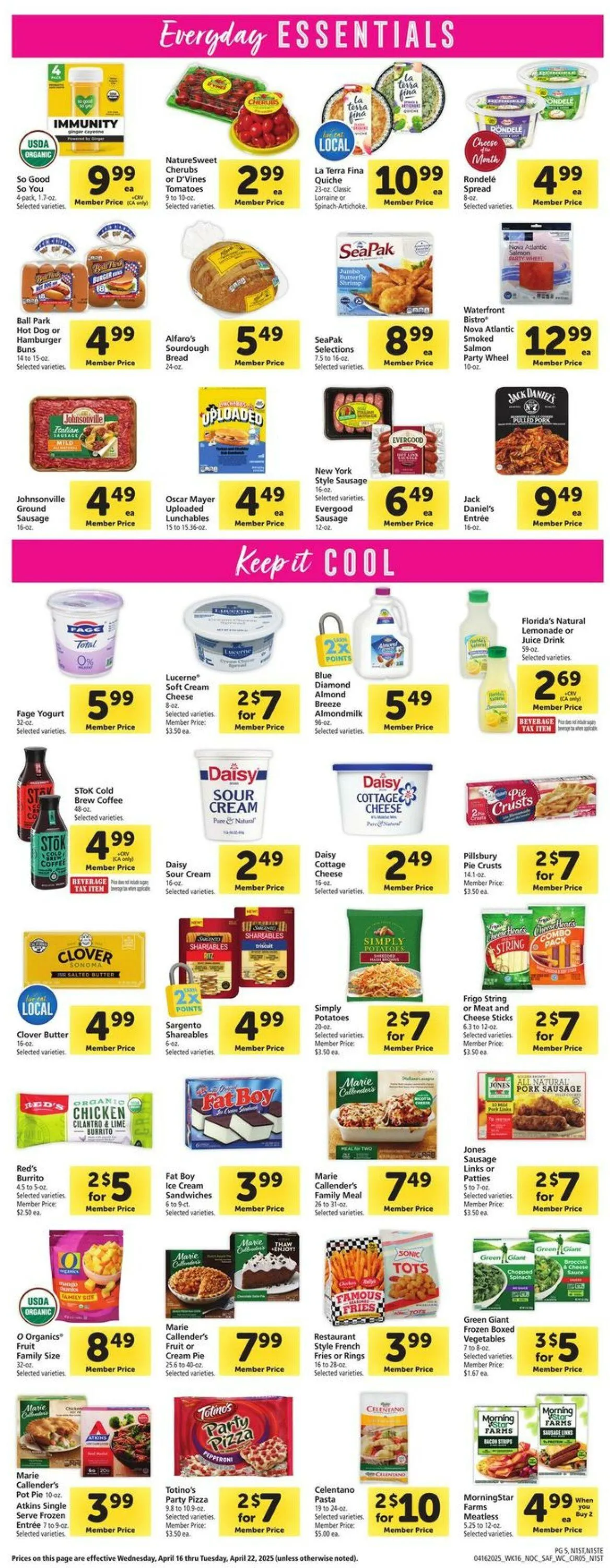 Weekly ad Safeway Current weekly ad from April 16 to April 22 2025 - Page 7
