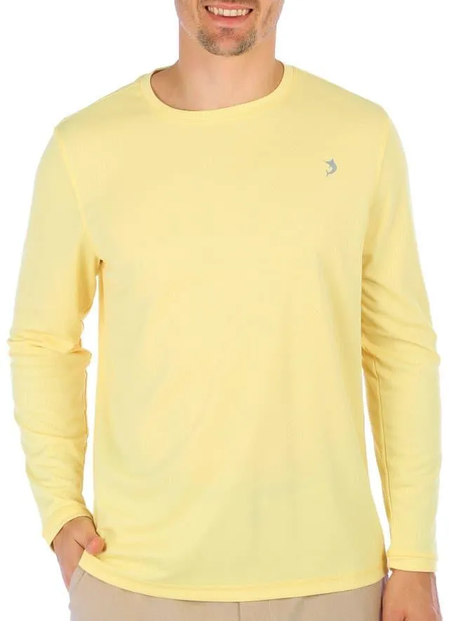 Reel Legends Mens Freeline Solid Long Sleeve Shirt