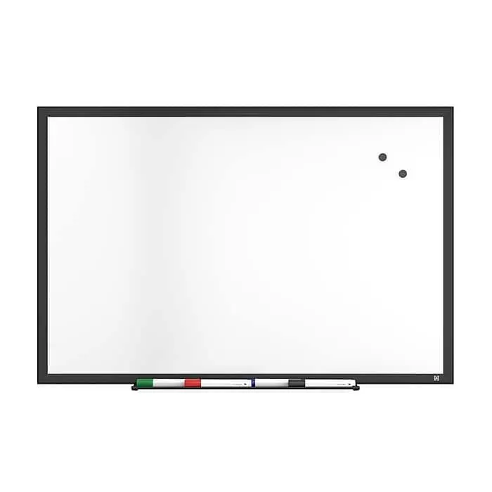 TRU RED™ Magnetic Steel Dry Erase Board,