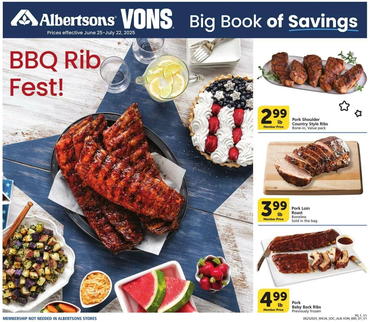 Vons Current weekly ad - 1