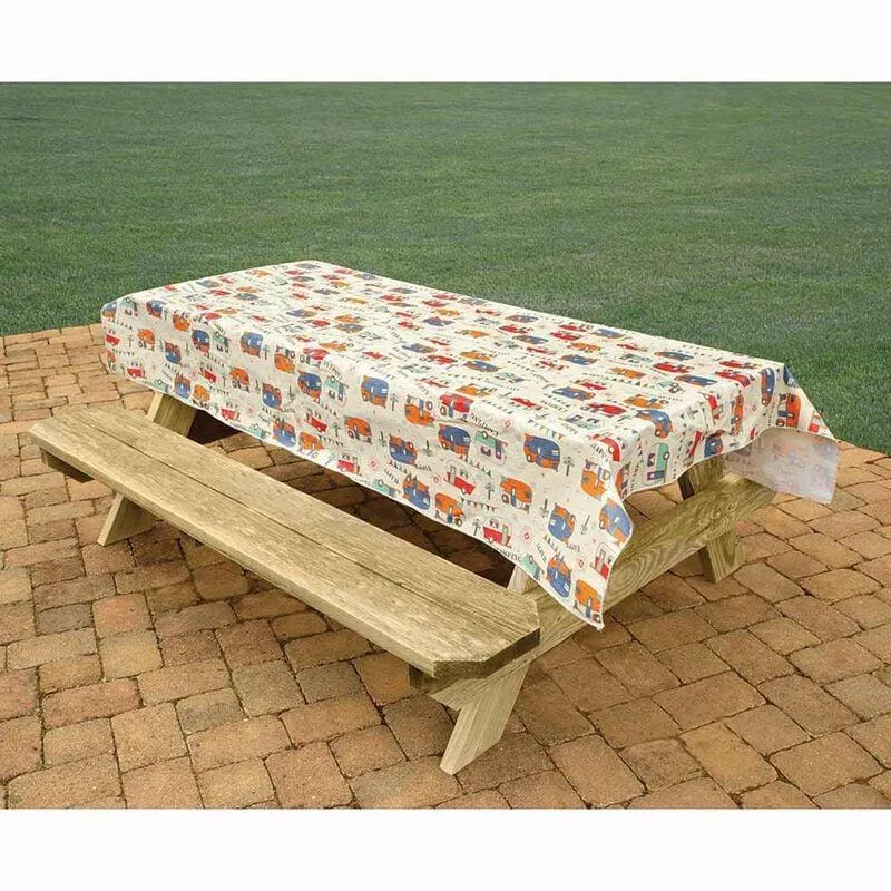 Camping Tablecloth, Camping Trails