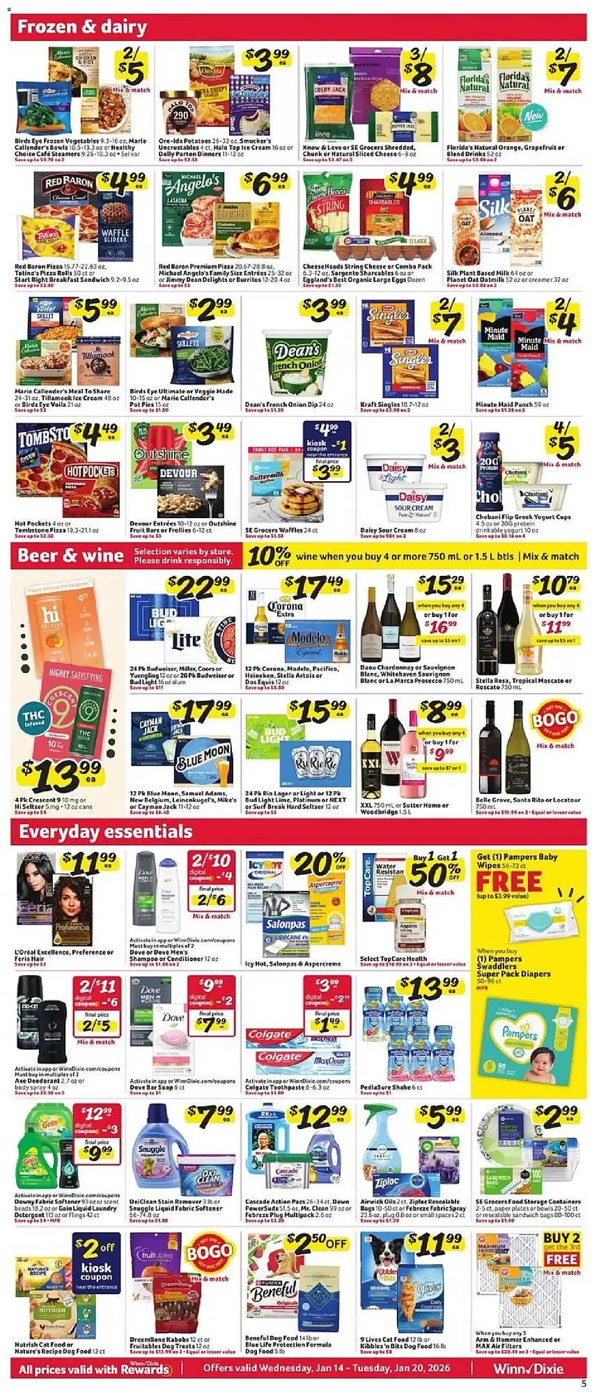 Weekly ad Winn Dixie weekly ad from January 14 to January 20 2026 - Page 5