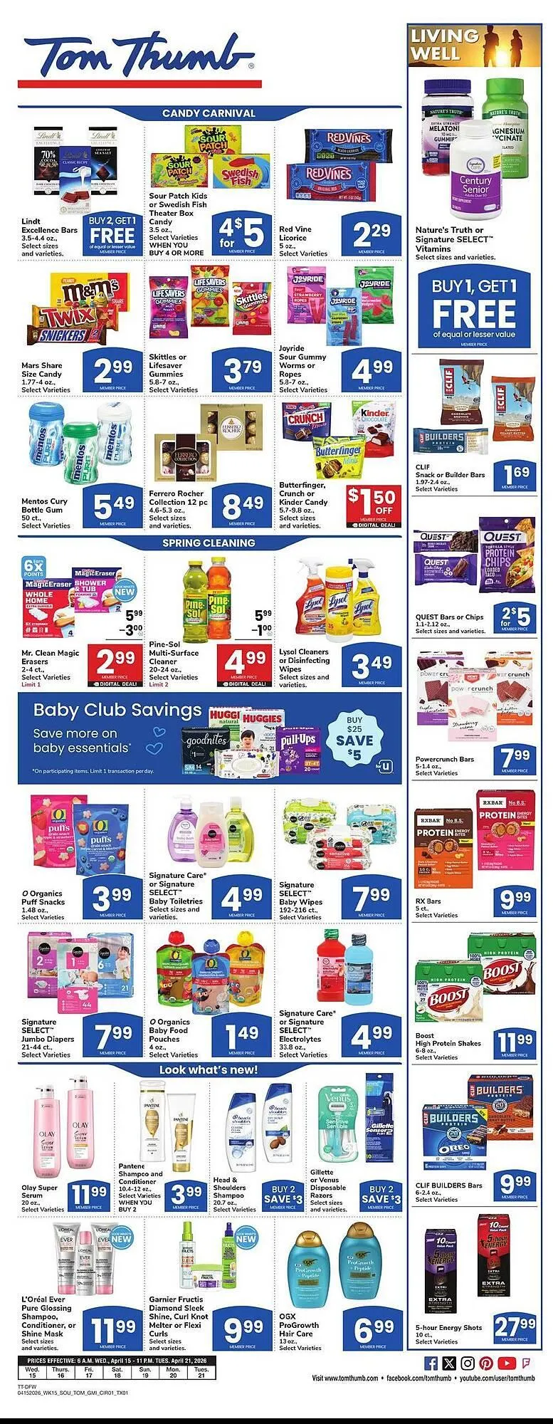 Weekly ad Tom Thumb weekly ad from April 15 to April 21 2026 - Page 4