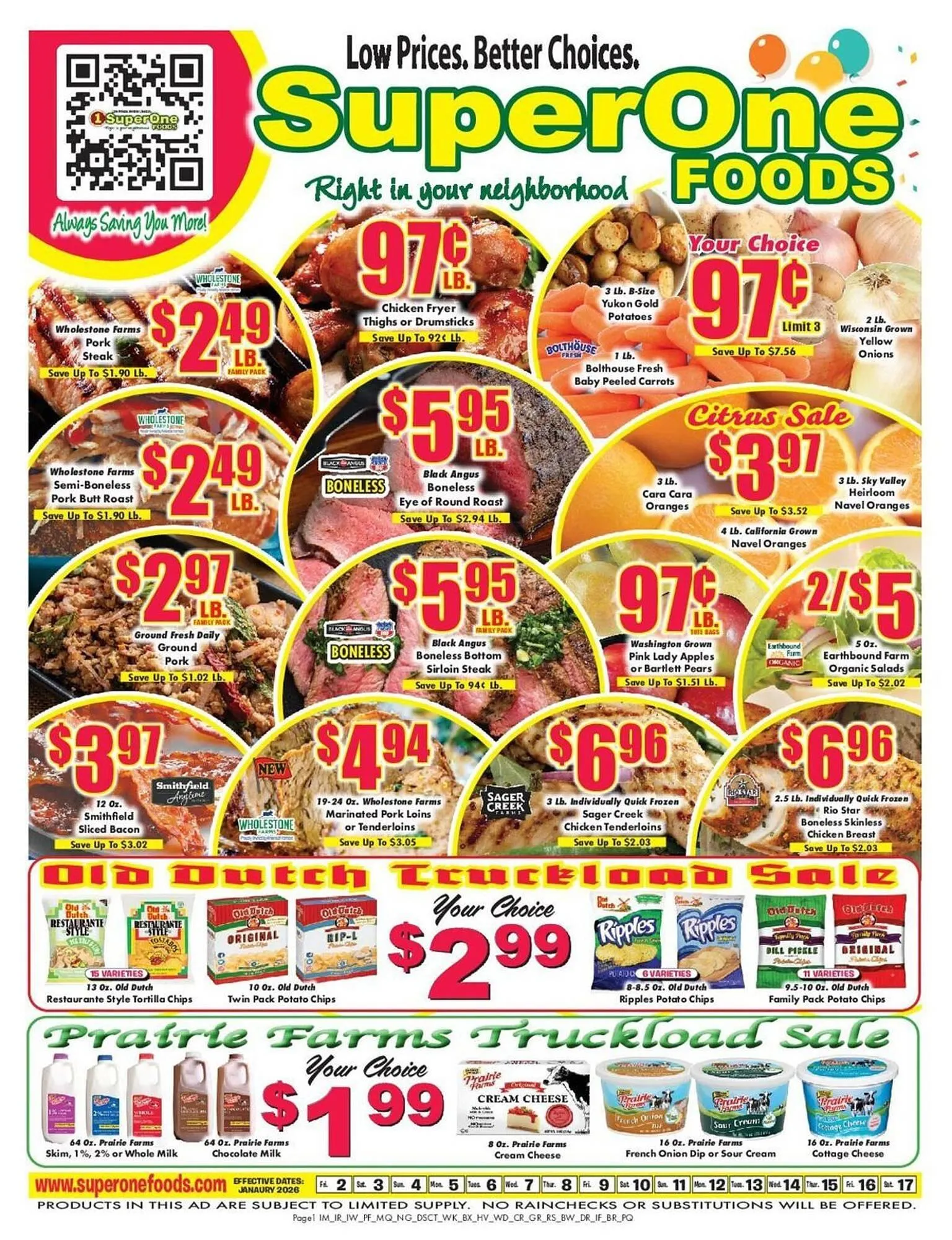Miners County Market weekly ad - 1