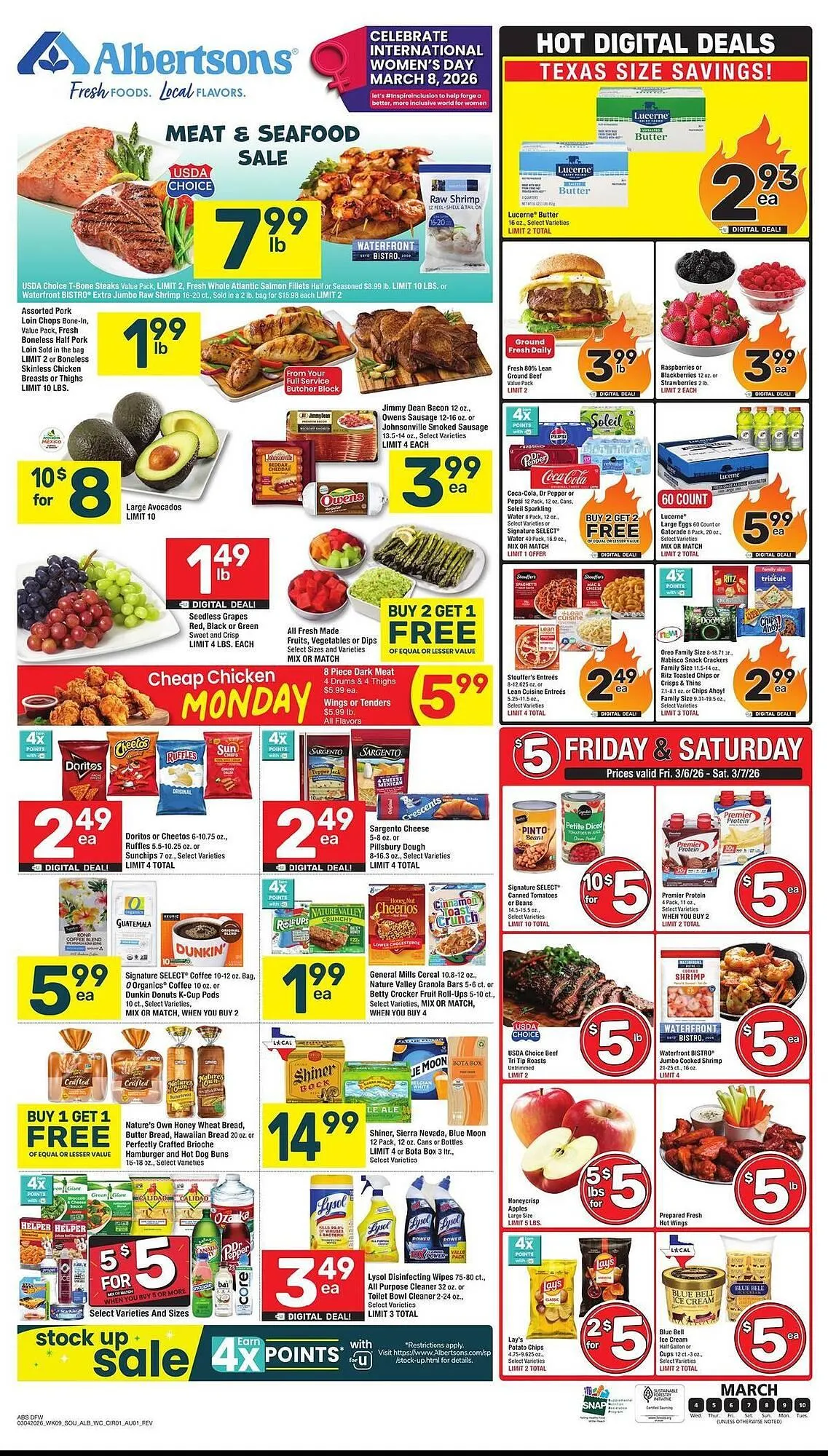 Weekly ad Albertsons weekly ad from March 4 to March 10 2026 - Page 1