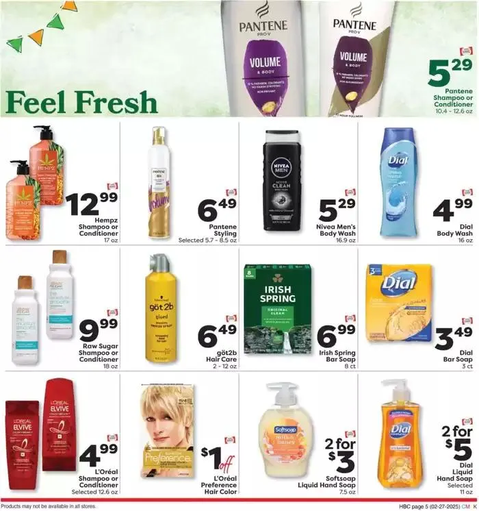 Weekly ad Weekly Ads Weis Markets from February 26 to March 26 2025 - Page 5