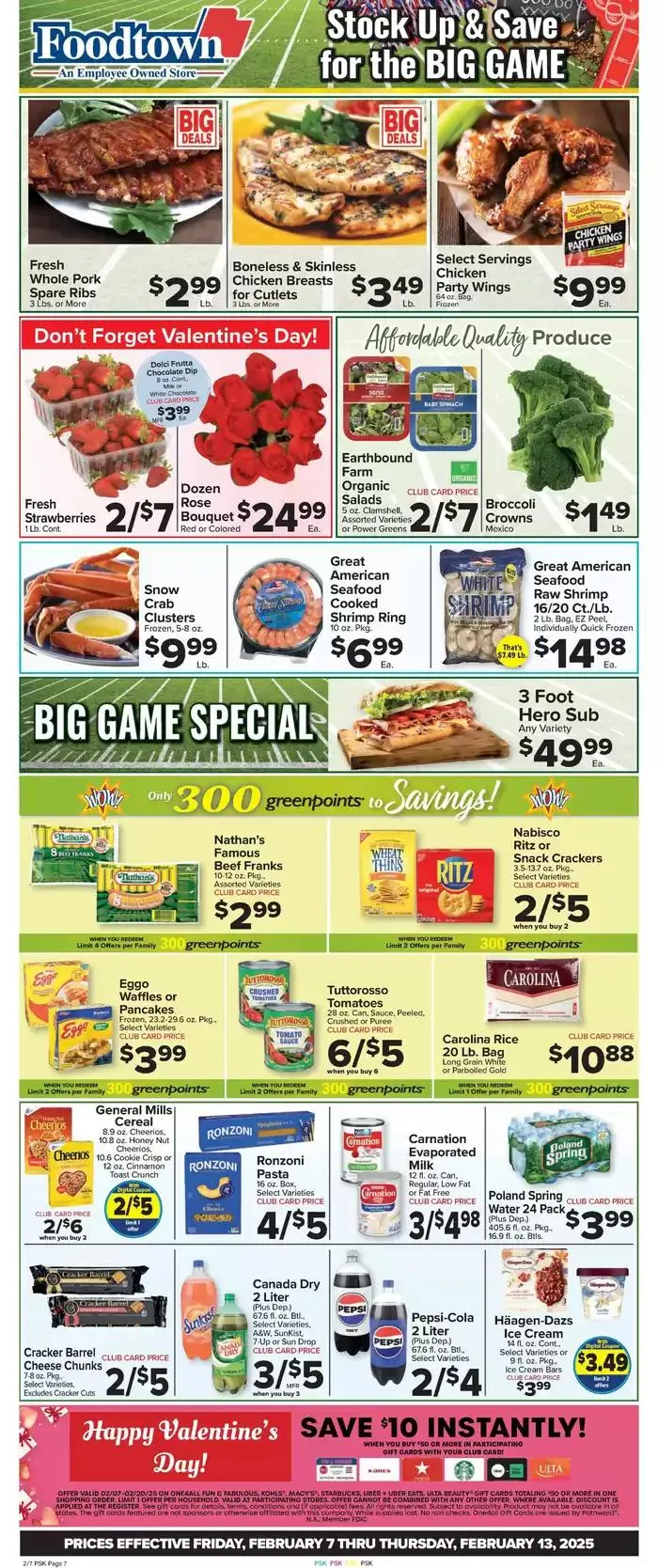 Weekly ad Special offers for you from February 7 to February 13 2025 - Page 1