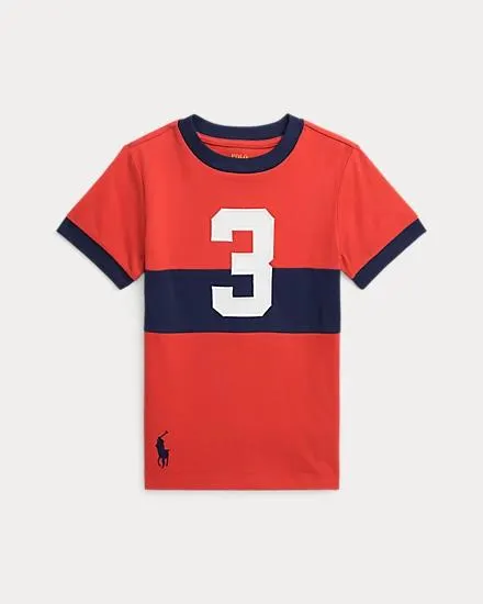 Striped Cotton Jersey Tee