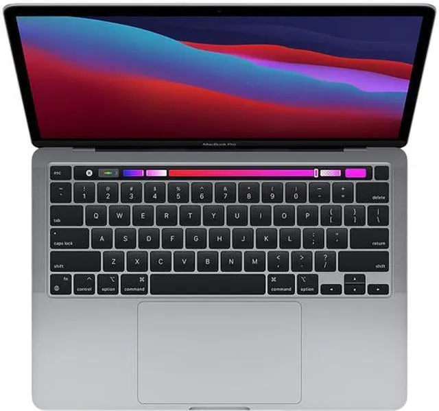 Apple MYD82LL/A MacBook Pro 13.3" Apple M1 Chip 8GB RAM 256GB SSD Space Gray (2020)