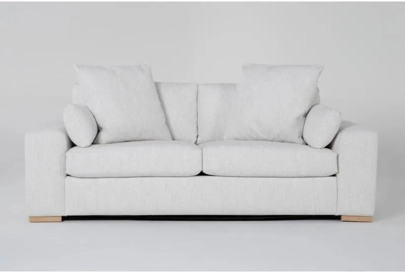 Shore 91" Fabric Sofa By Nate Berkus + Jeremiah Brent | Loose Reversible Back