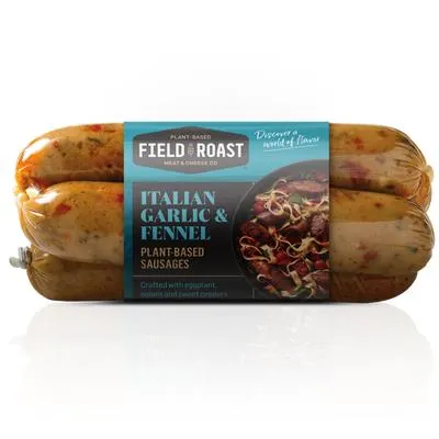 Field Roast Italian Garlic & Fennel Plant Based Sausage