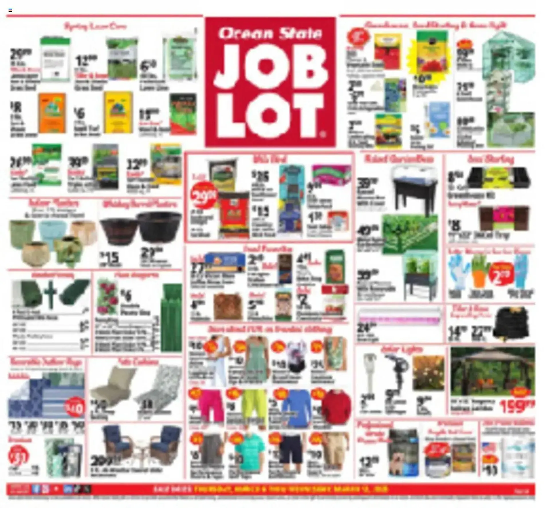 Weekly ad Ocean State Job Lot Weekly Ad from March 6 to March 12 2025 - Page 1