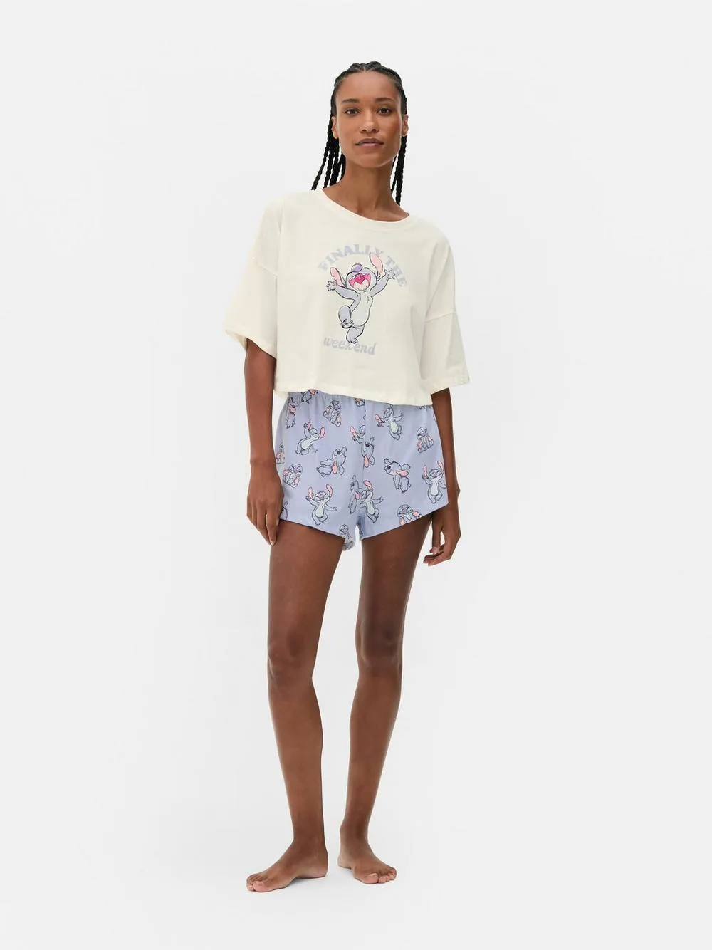 Disney’s Stitch Weekend Pajama Set