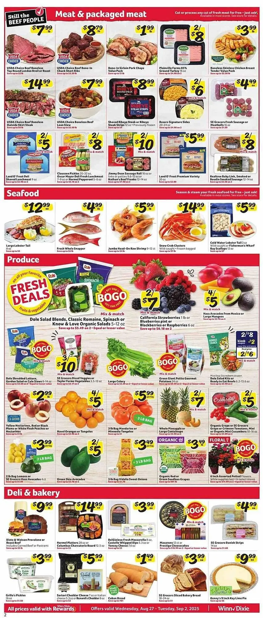 Weekly ad Winn Dixie Weekly Ad from August 27 to September 2 2025 - Page 3