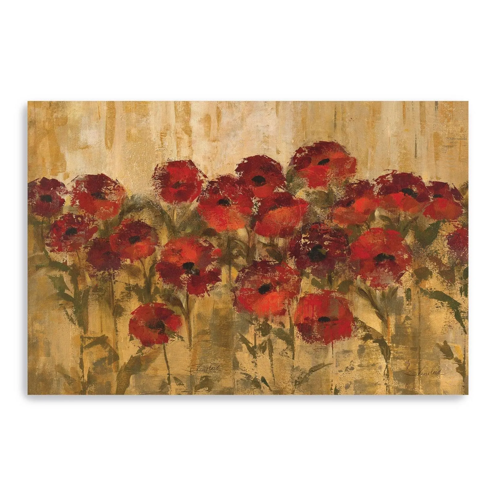 Sunshine Florals Canvas Giclee Wall Art