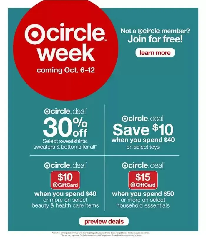 Weekly ad Target flyer from September 30 to October 14 2024 - Page 12