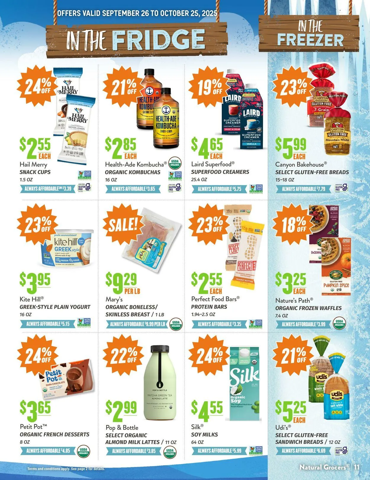 Weekly ad Natural Grocers from September 24 to October 17 2025 - Page 11