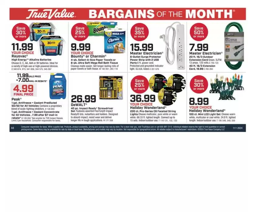 Weekly ad Special offers for you from October 28 to November 30 2024 - Page 8