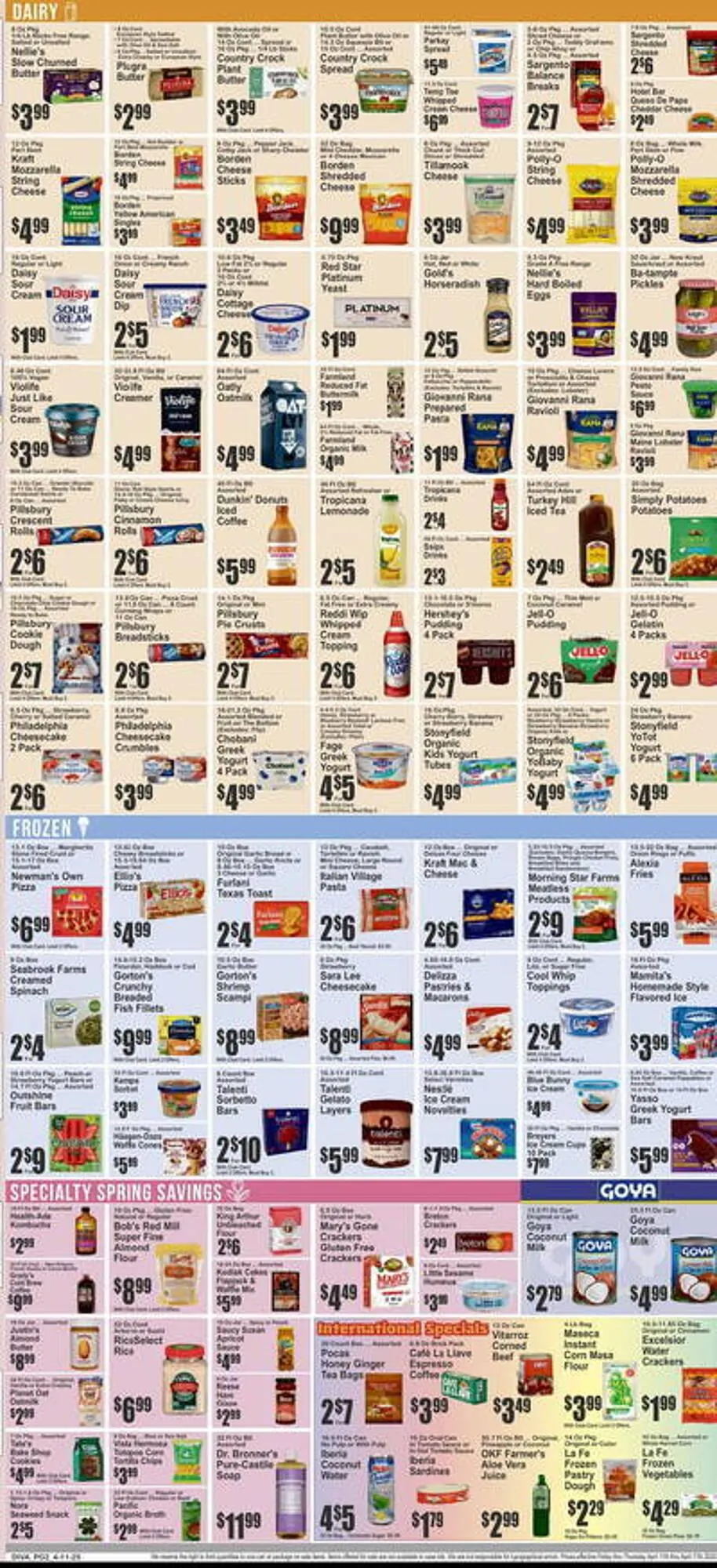 Weekly ad Almonte's Food Dynasty Marketplace Weekly Ad from April 11 to April 17 2025 - Page 3