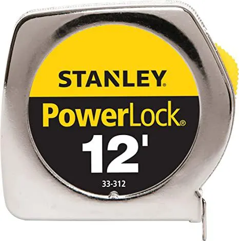 STANLEY PowerLock Tape Measure, 12-Foot (33-212)